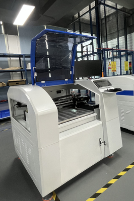 Engraver τεμνουσών μηχανών λέιζερ χρώματος ανοξείδωτου μετάλλων χαρακτηρισμός ταχύτητας