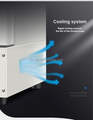 Liyi 1200 βαθμών ακριβής εργαστηριακό εξοπλισμό θέρμανσης θερμαίνει μέχρι 1000C υψηλής θερμοκρασίας κεραμική φούρνο μούφλα, 1000 βαθμών φούρνο