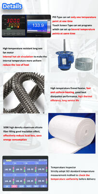 Liyi εξατομικευμένο υψηλής θερμοκρασίας Μεγάλο φούρνο στεγνώσεων θερμό αέρα κυκλοφορίας εργαστηριακό θέρμανση φούρνο Βιομηχανική ξήρανση φούρνο τιμή